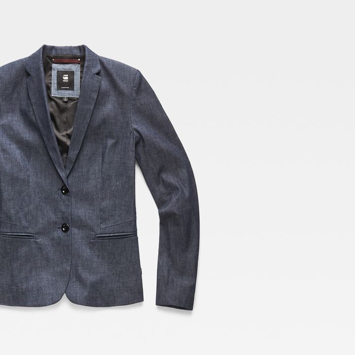 Classic Slim Blazer Dark blue G STAR SG