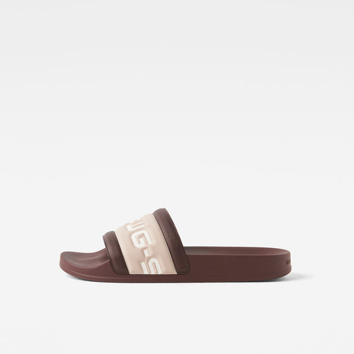 Red g star slides top