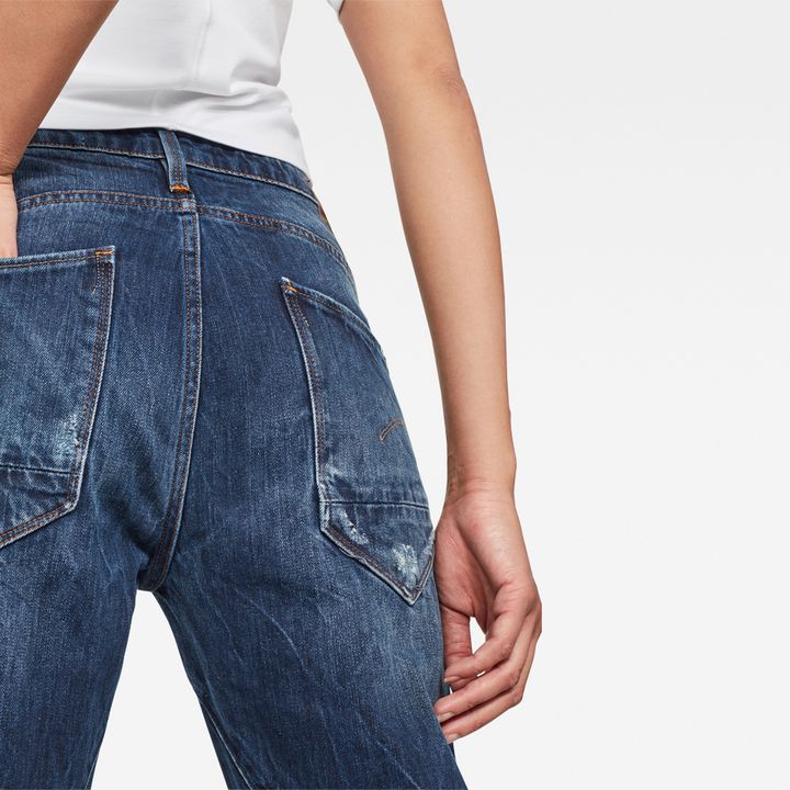 Arc 3D Low Waist Boyfriend Jeans | ダークブルー | G-STAR® JP