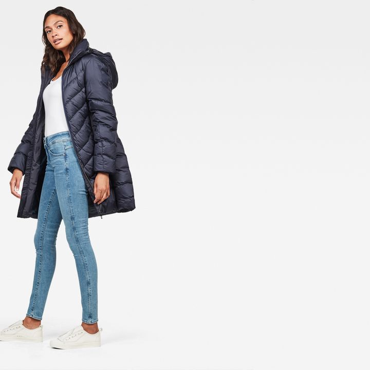 Whistler Slim Down Coat Dark blue G STAR US