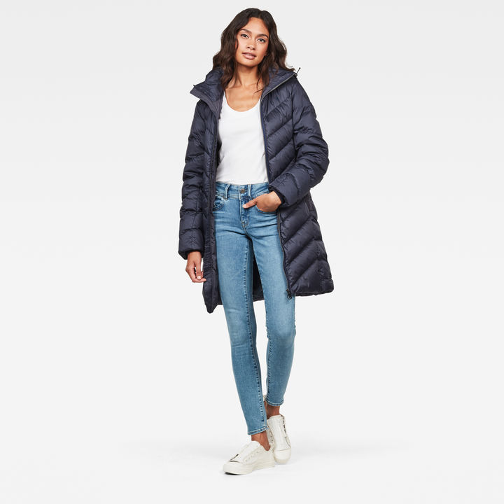 Whistler Slim Down Coat Dark blue G STAR IE
