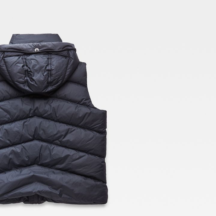 Whistler Down Vest Dark blue G STAR IL