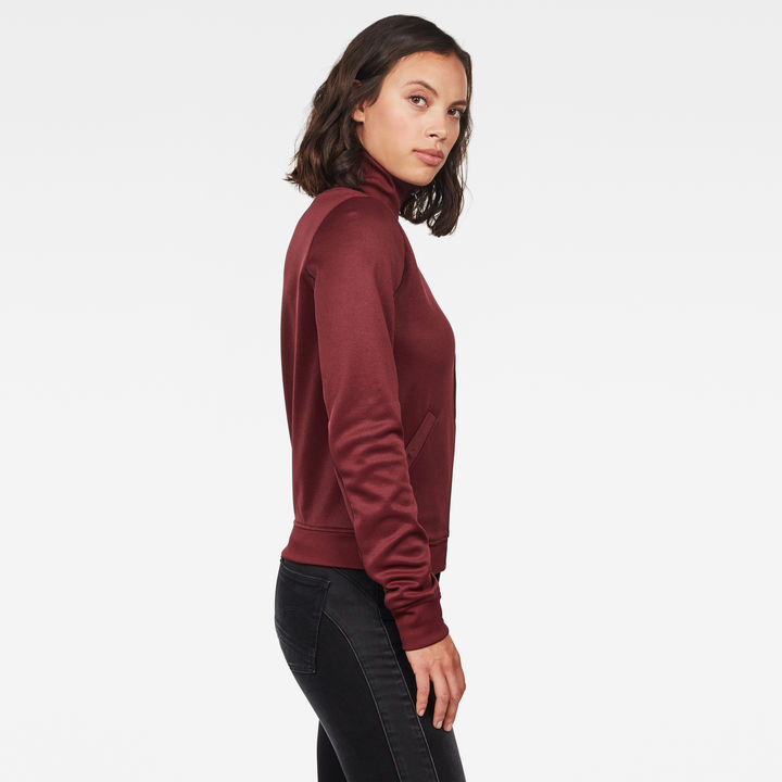 Lanc Slim Tracktop Sweater Red G STAR NL