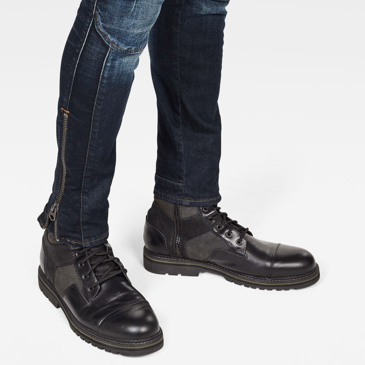 5620 3D Ankle Zip Skinny Jeans