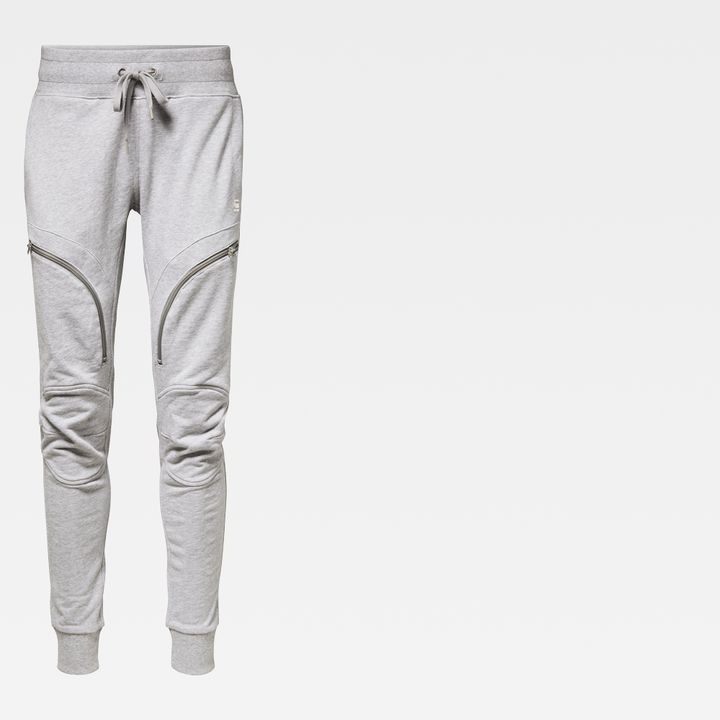 Air Defence Zip 3D Slim Sweatpants Grey G STAR US
