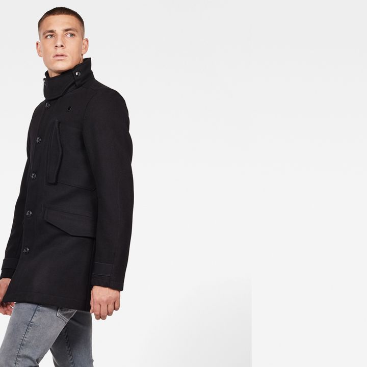 Scutar Utility Wool Trench Coat