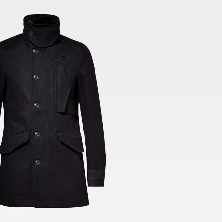 Scutar Utility Wool Trench Coat