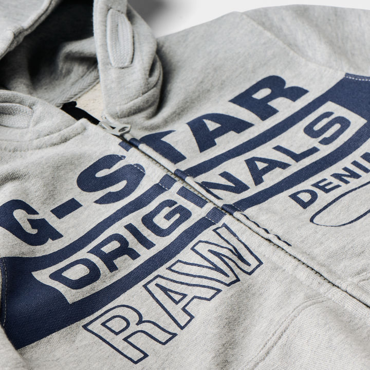 Hooded Cardigan Grey G STAR IE