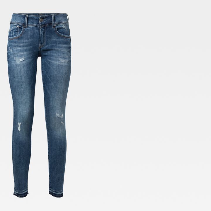 G star lynn mid skinny medium aged discount