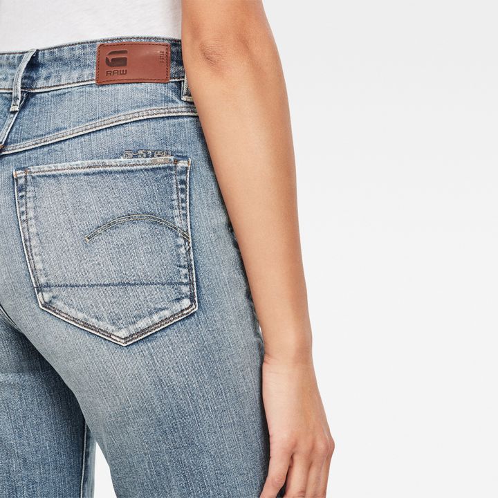 3301 High Straight 90 s Ankle Jeans