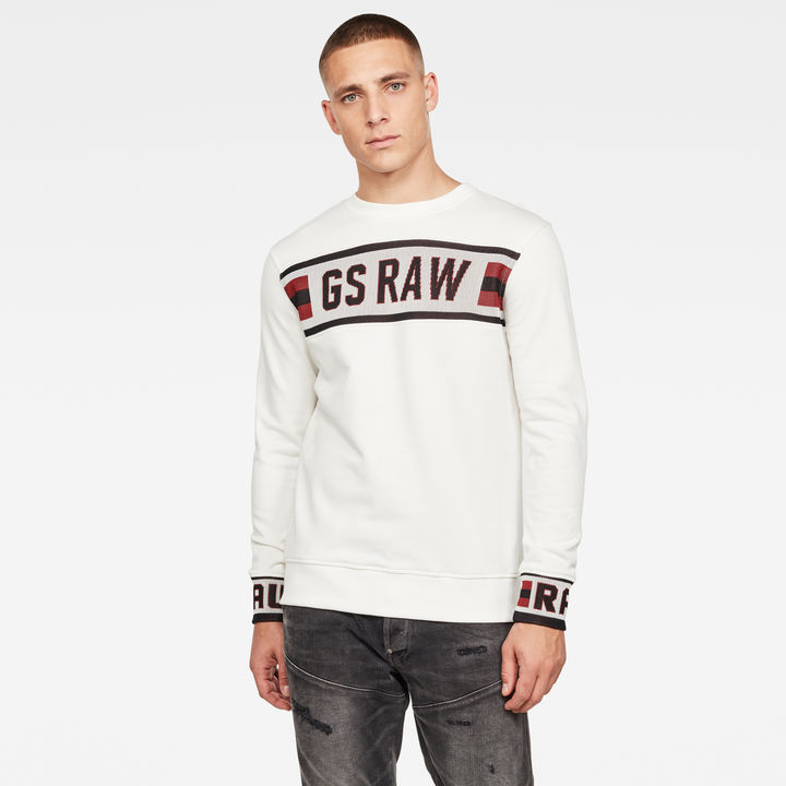 Gsraw jacquard sweater outlet