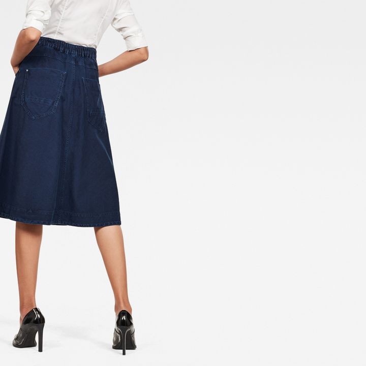 Army Radar Midi Skirt