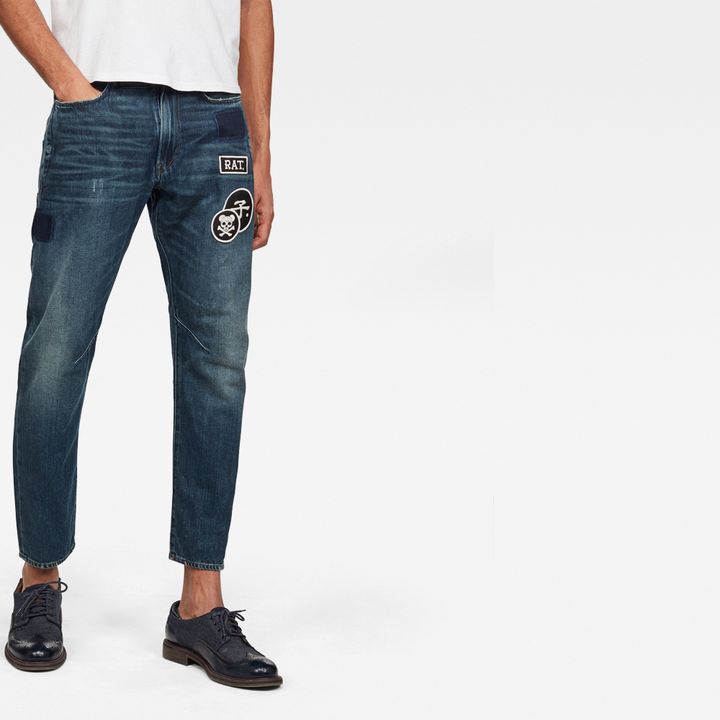 CNY D-Staq 3D Slim Jeans | ダークブルー | G-STAR® JP