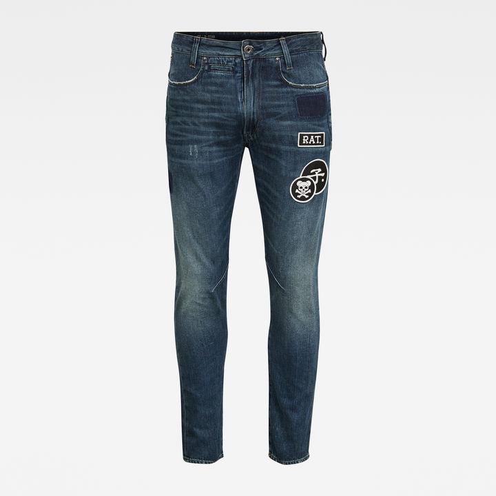 CNY D-Staq 3D Slim Jeans | ダークブルー | G-STAR® JP