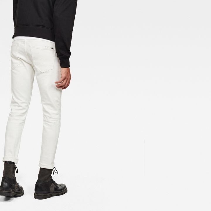 3301 Slim Jeans | White | G-STAR® US