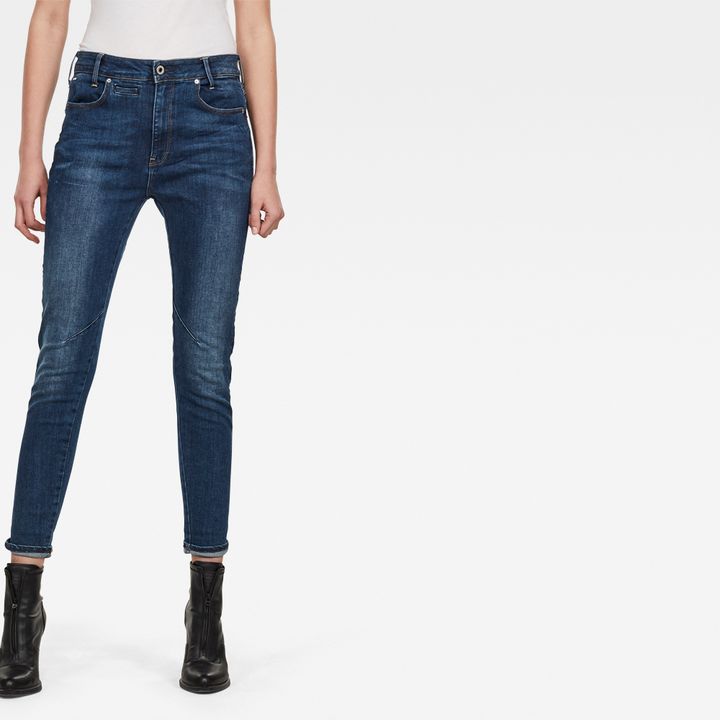 ロピア 爆買い Slim Boyfriend Mid D-Staq-r Jeans SI G-STAR® | blue Medium | パンツ