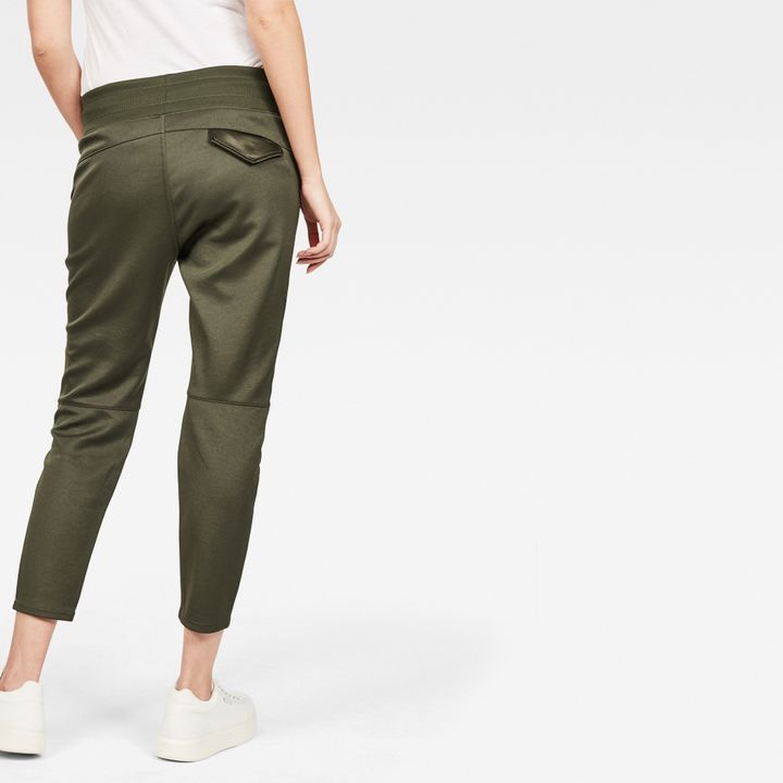 Motac 3D Tapered Cropped Sweatpants Green G STAR IE