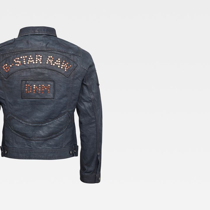 D-Staq Studs Slim Jacket | Black | G-STAR® ES