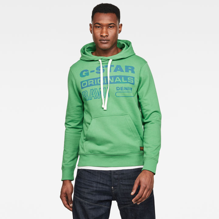 Green g star hoodie 2025