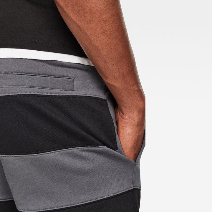 Premium Block Stripe Shorts | ブラック | G-STAR® JP