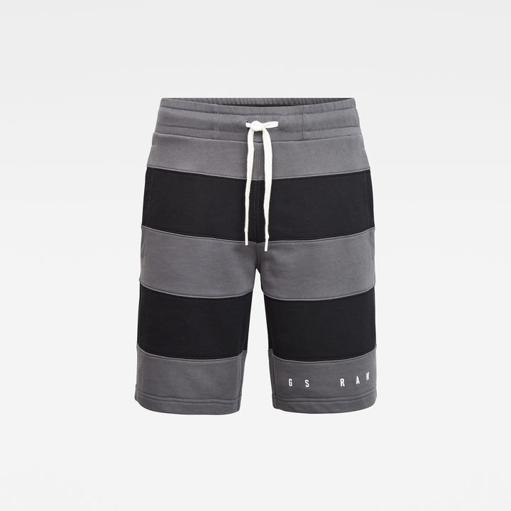 Premium Block Stripe Shorts | ブラック | G-STAR® JP