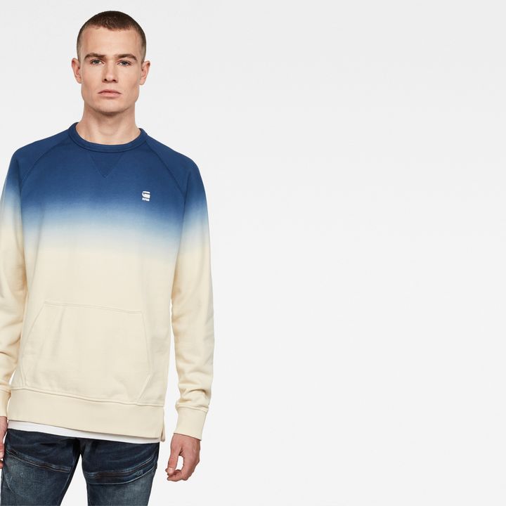 Dip Dye Sweater Dark blue G STAR GB