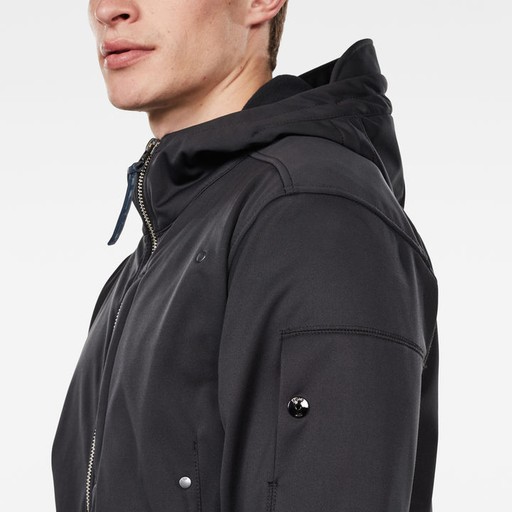 City Zip Softshell Jacket | ブラック | G-STAR® JP