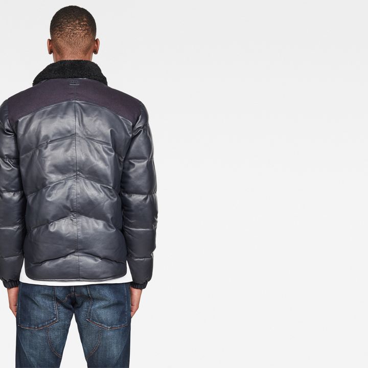 Western Puffer Jacket Dark blue G STAR US