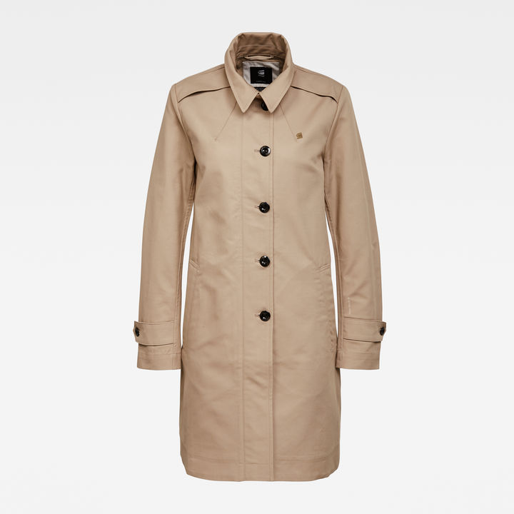 G star minor trench coat store