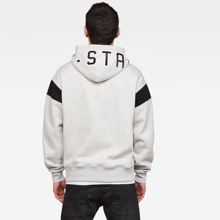Stor Sport GR Hooded Sweater Grey G STAR US