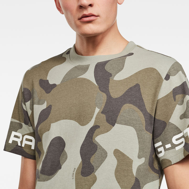 Camo Gstar GR T Shirt