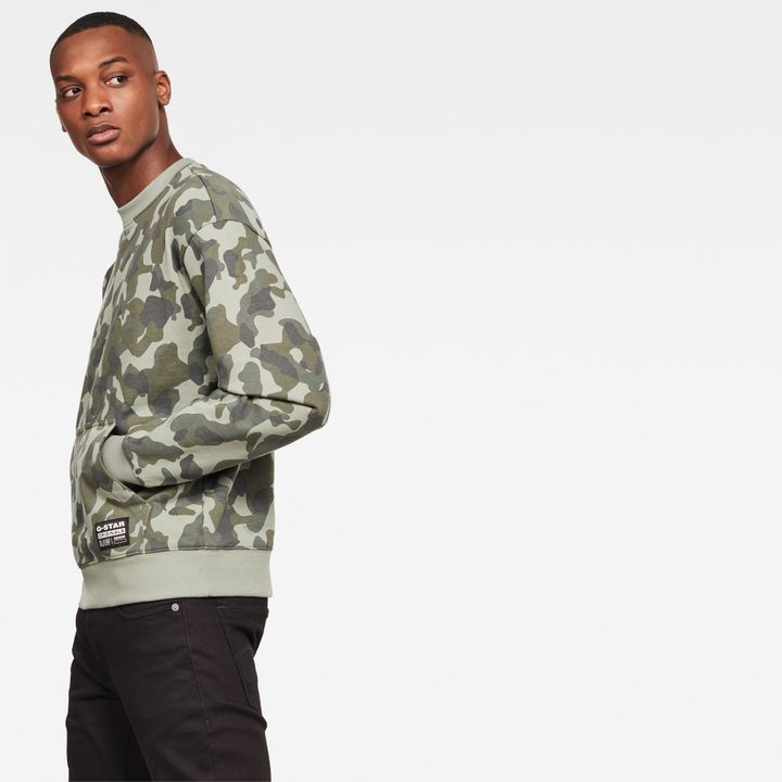 G star camo sweatshirt 2025