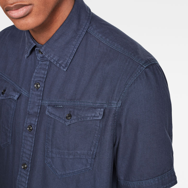 Arc 3D Slim Shirt Dark blue G STAR CA