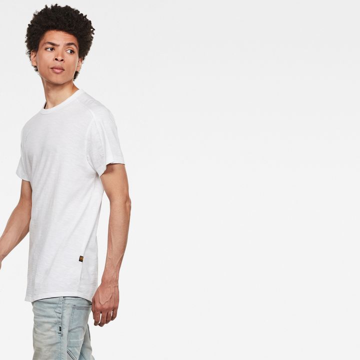 Baseball T Shirt White G STAR CA