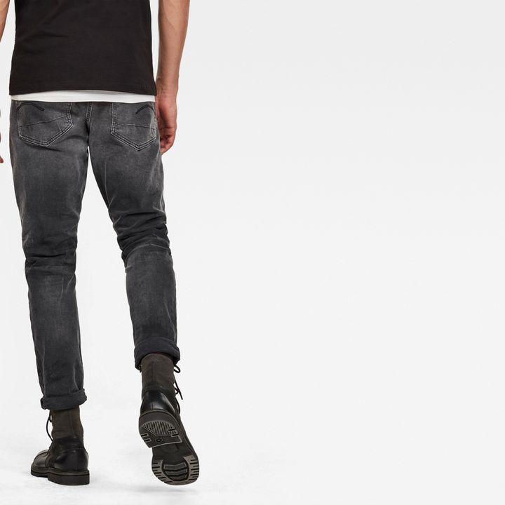 3301 Straight Tapered Jeans | ブラック | G-STAR® JP