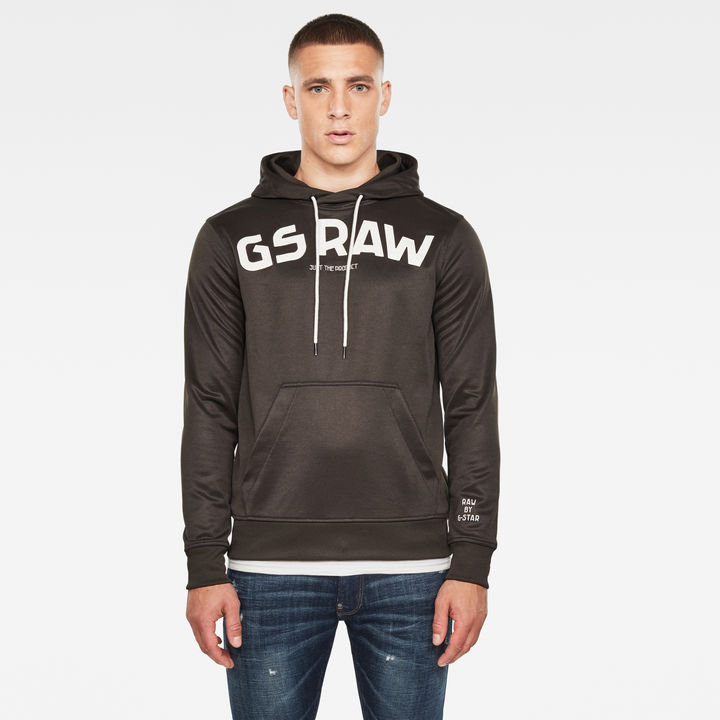 Gsraw GR Hooded Sweater Grey G STAR CA
