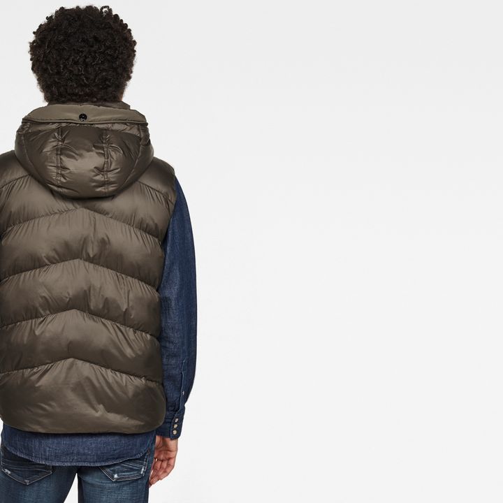 Whistler Hooded Vest Grey G STAR CA