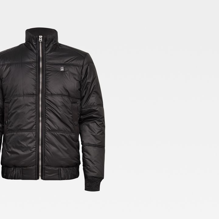 Meefic Quilted Jacket Black G STAR US