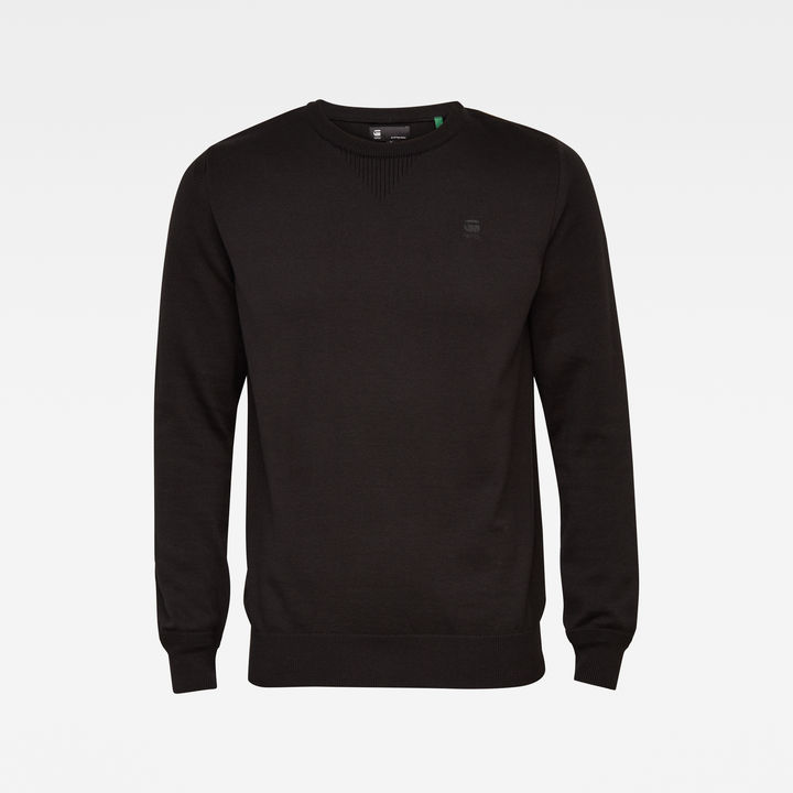 Premium Basic Knit | Black | G-STAR® US