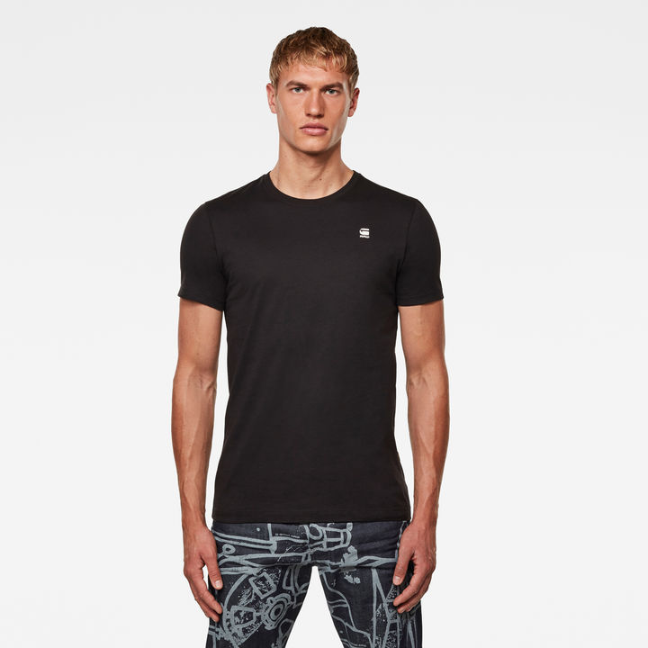 GRAW Slim T Shirt Black G STAR AU