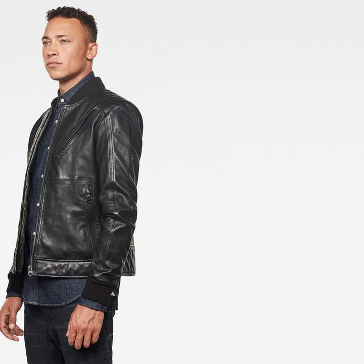 Moto black leather jacket 2025