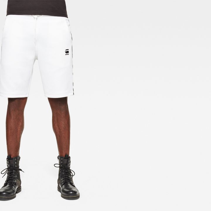 White sweat short new arrivals