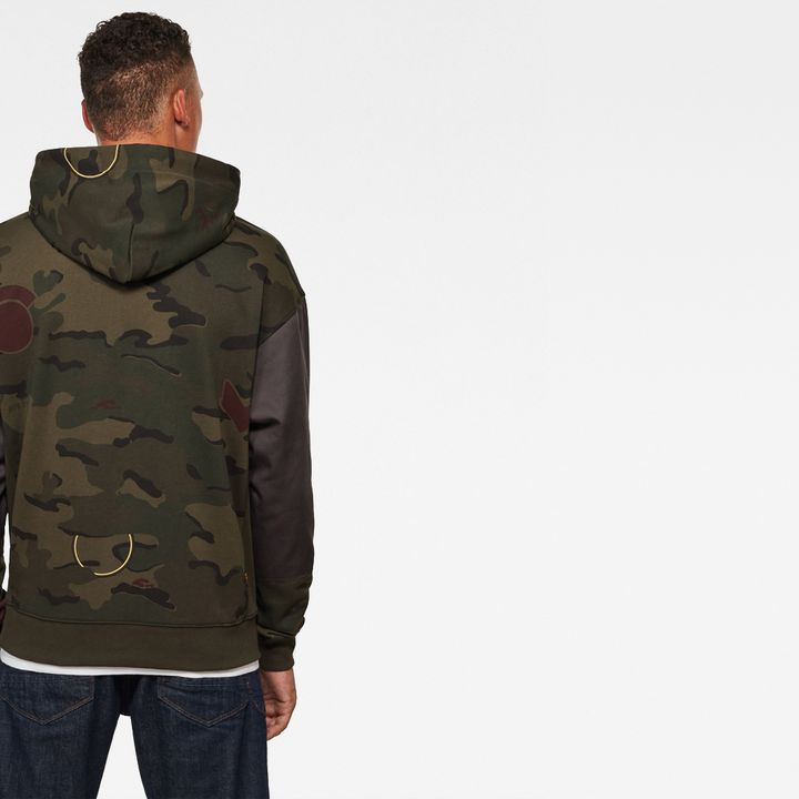 G star camo hoodie store