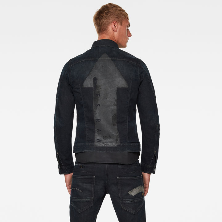 Arc 3D Slim Jacket Arrow Print