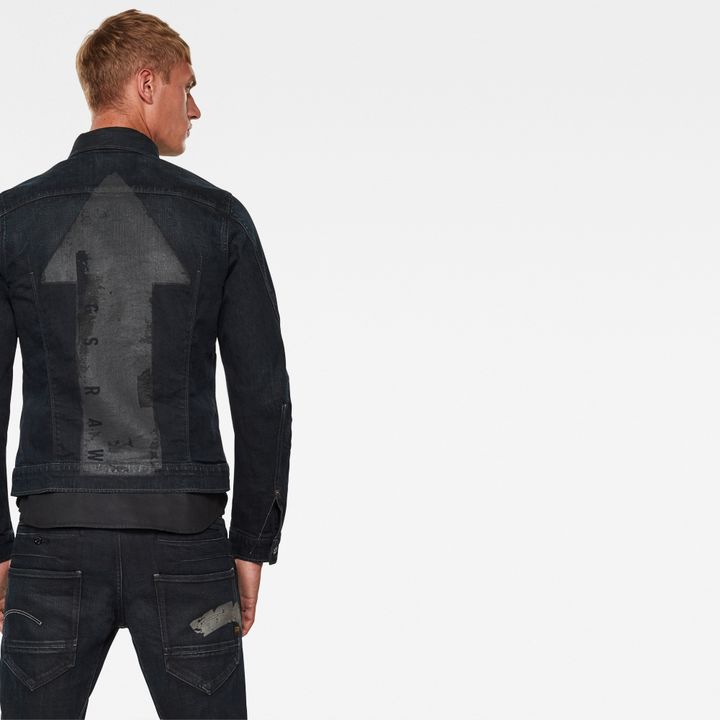 Arc 3D Slim Jacket Arrow Print