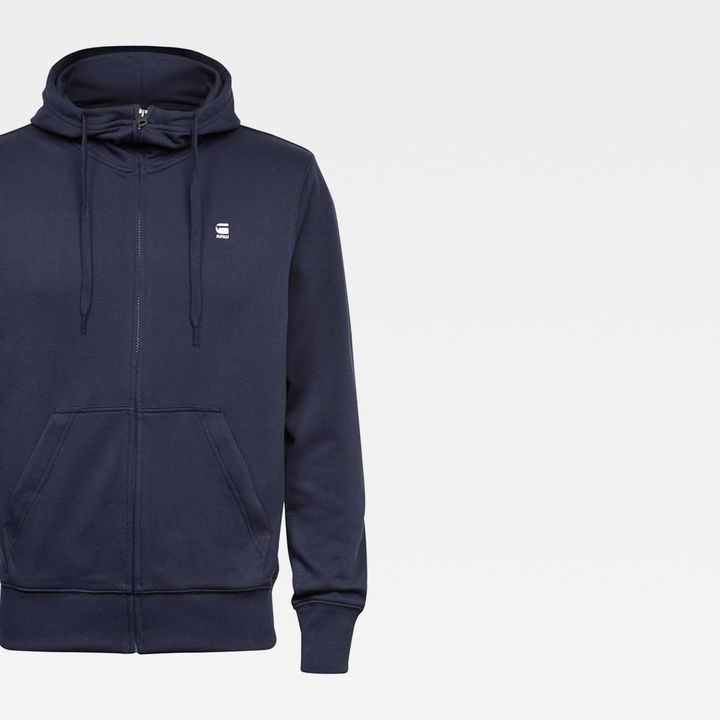 Navy blue zipper sweater discount