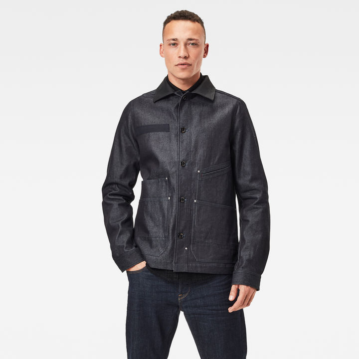 Denim Utility Overshirt