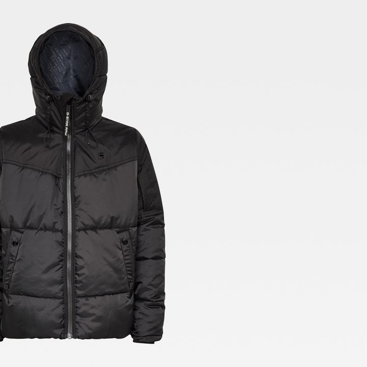 Quilted Puffer Jacket Black G STAR ZA