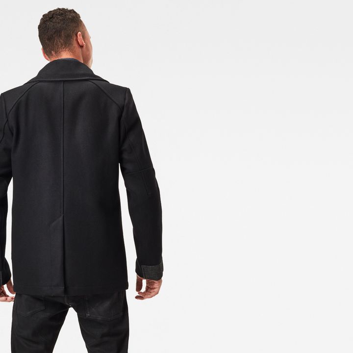 Wool Short Peacoat