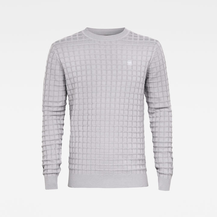Core table knitted pullover outlet